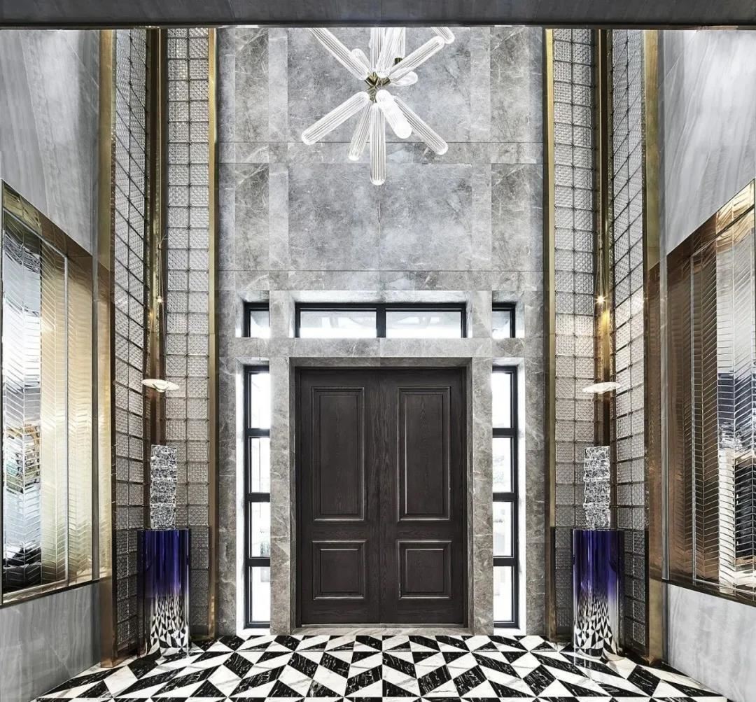Marble 3D waterjet floor