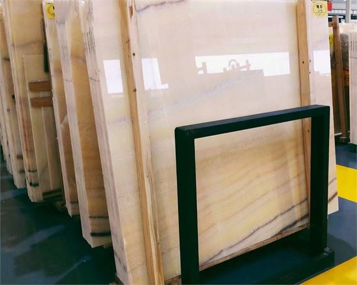 Beige Onyx Slabs