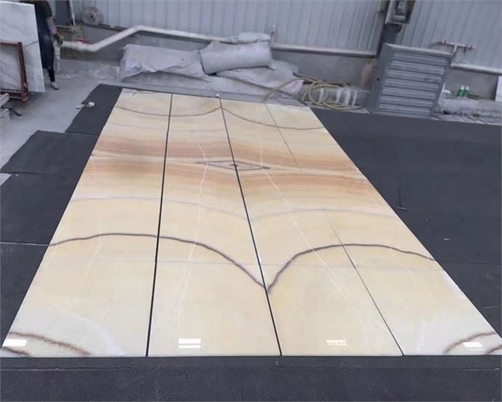 Beige Onyx Slabs