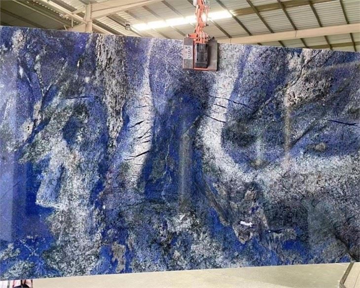 blue granite design