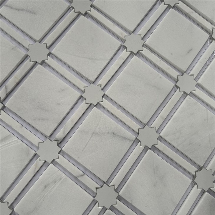 square white mosaic