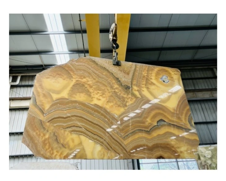 Yellow Orange Onyx Slabs For Backlight Wall Yellow Orange Onyx Slabs For Backlight Wall